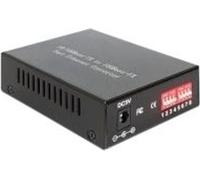 Delock - Convertisseur de média fibre - 10Base-T, 100Base-FX, 100Base-TX - RJ-45 / SC multi-mode - jusqu'à 2 km - 1310 nm (86216)