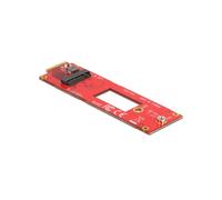 DeLOCK Convertisseur EDSFF E1.S vers M.2 NVMe (2280/2260), PCIe 4.0, Interface hôte M.2, Interface sortie E1.S, 31x111x6mm, Ref. 63797