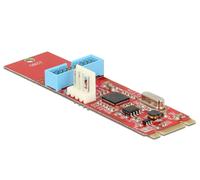 Delock Convertisseur M.2 clé B+M mâle > 1 x USB 3.0 mâle