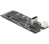 DELOCK Convertisseur M.2 clé B+M mâle vers USB Type-C femelle