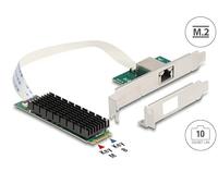 DeLOCK Convertisseur M.2 Touche B+M 1 x RJ45 10 Gigabit LAN