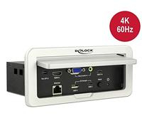 DeLOCK Convertisseur multi-AV vers HDMI pour montage sur table