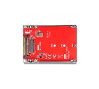 DeLOCK Convertisseur U.3 vers M.2 NVMe PCIe 4.0, SFF-8639 vers M.2 2242/2260/2280, 7mm, Support Windows/Linux, Ref: 64228