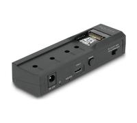 DeLOCK Convertisseur USB Type-C pour 1 x SSD M.2 ou 1 x SATA SSD / HDD