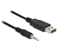 DeLock Convertisseur USB2.0 > Serial-TTL 2,5 mm 3 pin stéréo jack 1,8 m (5 V)