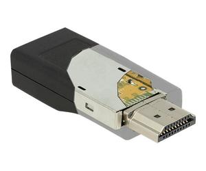 Delock - Convertisseur vidéo - HDMI - VGA - noir - Pour la vente au détail
