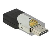 Delock - Convertisseur vidéo - HDMI - VGA - noir - Pour la vente au détail Noir G