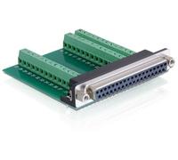 DeLOCK D-Sub 37 pin - 39 pin Terminal Block carte et adaptateur d'interfaces Interne