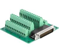 DELOCK D-Sub HD 44Pin mâle < bloc terminal pour rail DIN