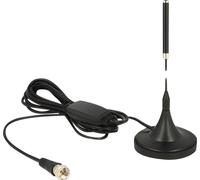 DELOCK DAB-Antenne F 21dBi Standfuß starr schwarz