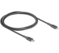 Delock Daten- und Ladekabel USB Type-C,lightning, grau 1m