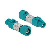 DeLOCK - Datenadapter - HSD Z (W) bis HSD Z (M) - RAL 5021, Wasserblau