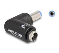 DELOCK DC Adaptateur 5,5 x 2,1 mm St > Bu 90 ? angle