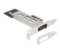 DeLOCK Rack mobile de carte PCI Express pour 1 x M.2 NVMe SSD - Facteur de forme à profile plat