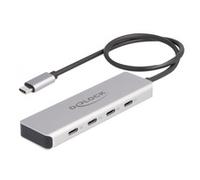 DeLOCK DeLock USB 10 Gops USB Type-C Hub avec 4, Hub USB