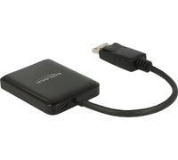 Delock Displayport 1.2 Splitter 1 x Displayport in > 2 x HDMI out 4K 30 Hz