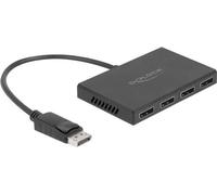 DELOCK DisplayPort 1.4 Splitter 1 x DisplayPort 4x Displ.out