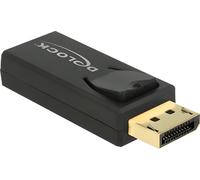 DELOCK Displayport Adapter DP -> HDMI St/Bu 4K Passiv schwar