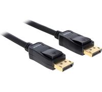 DELOCK Displayport Kabel DP -> DP St/St 5.00m schwarz
