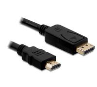 DELOCK Kabel Displayport Stecker > HDMI Stecker 1m
