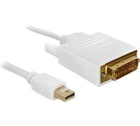 DELOCK Displayport Kabel mini DP -> DVI(24+1) St/St 2.00m we