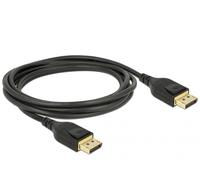 DELOCK DisplayPort Kabel St > St 8K 60Hz 2.00m schwarz