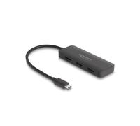 DeLOCK Diviseur USB Type-C vers 3x HDMI 4K 60Hz MST - DisplayPort 1.4 - HDCP 1.4/2.2 - Compatible Windows 10/11 - Réf. 88040