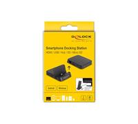 DELOCK Dock/Base de Charge 88018 Noir