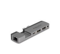 DeLOCK Station d'accueil pour MacBook Pro / MacBook Air Thunderbolt 4 avec résolution 5K / 100 W PD / 10 Gbps Hub / LAN / Audio