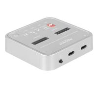DELOCK 64138 - Station d'accueil et de copie 2x M.2 - 1x SATA, 1x NMVe SSD, USB