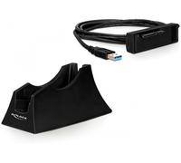 Delock Dockingstation SATA HDD > USB 3.0 - Contrôleur de stockage - 2,5 po./3,5 po. partagé - SATA 6Gb/s - USB 3.0