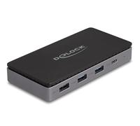 DeLock Station d’accueil USB Type-C 4K – Dual HDMI MST, USB, Gibabit LAN, PD 3.0 85 W