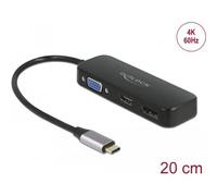 Delock - Dockingstation - USB-C / Thunderbolt 3 - VGA, HDMI, DP (64156)