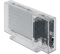 Delock Double boîtier externe pour 2 disques durs/SSD SATA 2,5 pouces avec USB Type-C™ femelle