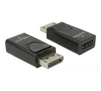 DELOCK DP 1.2 mâle -> HDMI Bu 4K passif noir