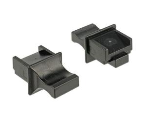 Delock Dust Cover for RJ45 - Housse de protection - noir (pack de 10)