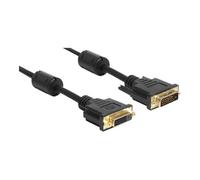 DeLOCK DVI-D/DVI-D 3m câble DVI Noir