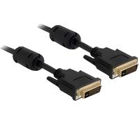 DELOCK DVI Kabel DVI(24+5) -> DVI(24+5) St/St 3.00m Gold