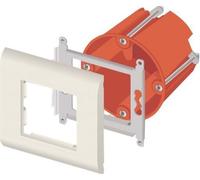 DELOCK Easy 45 support de module avec cadre de recouvrement 80 x 80 mm blanc