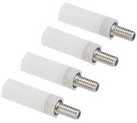 DeLock Entretoise M4xM4 Hexagonal Intérieur/Extérieure 20mm Naturel 4pcs
