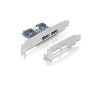 DeLOCK Équerre de Slot 2x eSATAp 5V/12V - Interface Carte et Adaptateur - Référence 61725 - Code SH 84733020