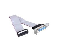 DeLOCK Équerre de Slot Parallèle Plat Mâle/Mâle 0.22m - Câble Plat pour 1 Périphérique - Réf. 84476