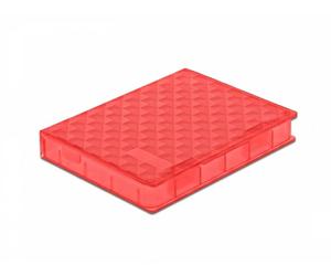 DeLock Étui de protection pour disque dur 2.5" - Rouge