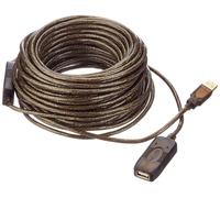 DeLock Extension Cable USB 2.0 Active (S) black 20m