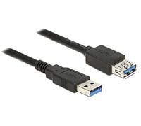 Delock Extension Cable USB 3.0 Type A Male > USB 3.0 Type A Female 2.0 m Black