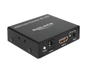 DeLOCK Extracteur audio HDMI 4K, Adaptateur
