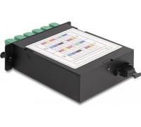 Delock Fibre optique HD (haute densité) cassette MPO mâle vers 12 x LC duplex femelle,