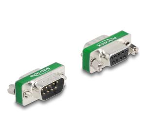 DeLOCK Filtre de suppression d'interférence RF/EMI D-Sub, 9 broches males à femelles avec capacité de filtre passe-bas