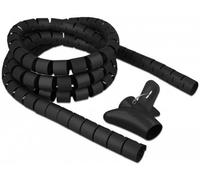 Delock Gaine spirale Polyéthylène noir (Ø x L) 30 mm x 2.5 m 1 pc(s) 18838