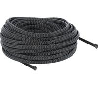 DELOCK Geflechtschlauch dehnbar 10m x 6mm schwarz